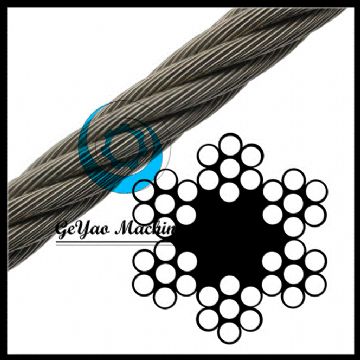 Bright Wire Rope Sand Line - Fiber Core 6X7(Linear Foot)